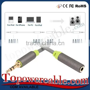 Male To Female Aux Cable Cord Audio Cable Lead Car Aux Cord For Samsung Level thumbnail-6