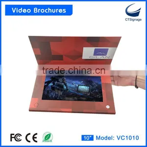 10.1''lcd Video Brochre Card,business Card for Promotion thumbnail-4