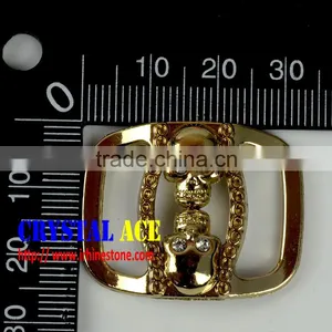 Best Price Bikini Connector Rhinestone, Crystal Rhinestone Ribbon Buckle for Bikini Decoration thumbnail-5