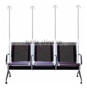 Cheap Modern High Quality Metal Light Purple Color Waiting Room Chairs to Sale thumbnail-1
