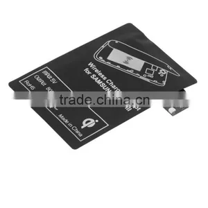 Qi Wireless Charger Receiver Card Black for Samsung Galaxy Note3 III N7100 Wholesale thumbnail-6
