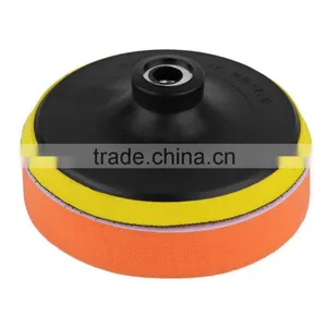 5 Inch Buffing Pad Auto Car Polishing Sponge Wheel Kit With M10 Drill Adapter Buffer# thumbnail-2