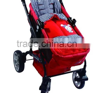 New Design Fashion Baby Stroller Footmuff With Embroider thumbnail-2
