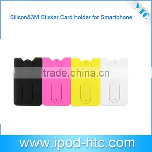 2014 New Design Silicone Card Holder, Custom Silicone Card Holder,portable Silicone Card Holder thumbnail-1