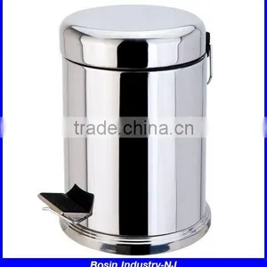 Foot Pedal Stainless Steel Waste Bin thumbnail-4