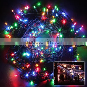 Fullbell Decorative LED Solar Power String Twinkle Light 22.97ft 50 LED Light Sting 8 Flash Modes for Garden Patio Colorful thumbnail-6