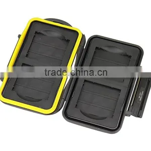 JJCWaterproof Holder Storage Memory Card Case Carrying Case Holder Box Protector for 4 CF Cards thumbnail-2