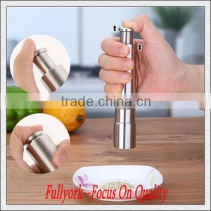 Stainless Steel Portable Manual Pepper Grinder Pepper Mill as Seen on tv thumbnail-1