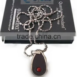 Waterdrop Design Volcano Lava Energy Stone Pendant Bio Quantum Energy Pendants Charms thumbnail-3