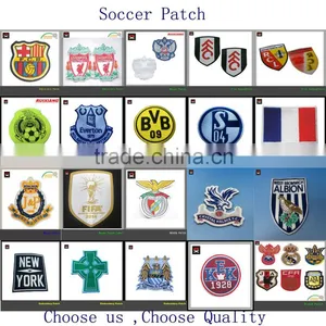 High Class Quality Woven Patch for Soccer Jacket thumbnail-1
