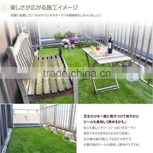High Quality Cheap V Shape Outdoor Artificial Grass thumbnail-6