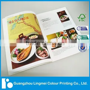 China Cheap A5 Brochure Printing Custom Saddle Stitching Booklet Printing thumbnail-5