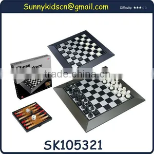 Magnetic Chess Board Set International Chess Set Top Grade thumbnail-1