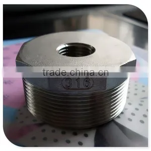 2" Stainless Steel NPT Thread M/f Reducing Bush thumbnail-1
