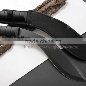 Black Hunting Knife Kukri Machete Knife JOT081C thumbnail-1