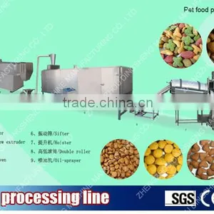 Good Saler Automatic Dog Chewing Food Process Line/pet Food Machine thumbnail-2