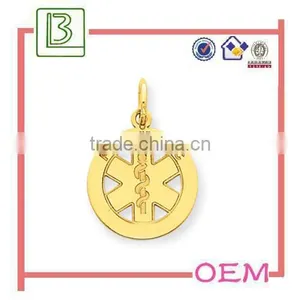 Customized Badge Pendant and Necklace With Logo ,fashion Gift and Souvenir thumbnail-1