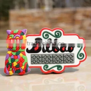 Custom TOURIST SOUVENIR Rubber Bilbao Spain FRIDGE MAGNET Colorful Printed Refrigerator Magnets ---DH20723 thumbnail-1