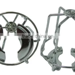 Mini Guard/Fire Sprinkler Guards, Steel With Red and Chrome Finished thumbnail-1