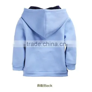 Zipper Sportswear Jogging Long Sleeves Children Boys Fleece Hoodie Jacket Coat Winter Spring Zipper Hood Fleece Kids Outerwear thumbnail-4