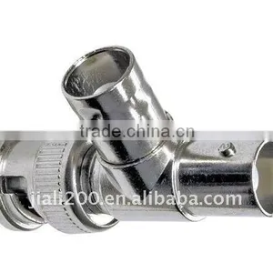 BNC Male to 2 BNC Female F Connector for CCTV Camera thumbnail-1