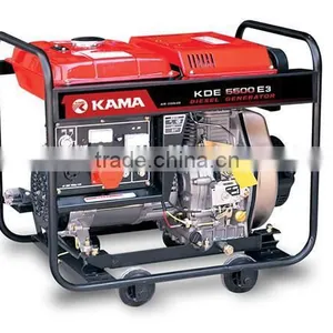 KAMA 6.3kva DC Output Three Phase Small Diesel Generator Open Type for Sale thumbnail-1