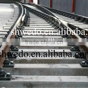 Railway Turnout With Track Gauge 1067mm thumbnail-1