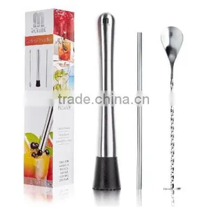 Cheap Stainless Steel Cocktail Bar Spoon/Bar Stirrer thumbnail-3