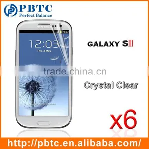 Screen Protector For Samsung Galaxy S3 I9300 , 6PCS Screen Protector Glass thumbnail-1