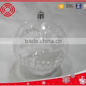 Decorative Plastic Christmas Ball thumbnail-1