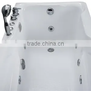UPC Certified 4mm Sex Massge Hot Tub,small Jetted Tub,led Tub thumbnail-2