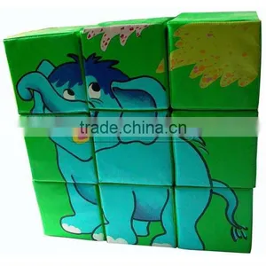 Cheer Amusement Elephant Bricks Soft Play Games Foam Blocks thumbnail-1