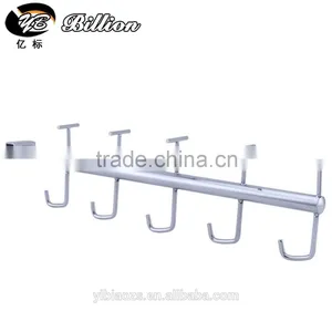 Supermarket Chrome Clothing Hooks Display Pigg Enkel thumbnail-6