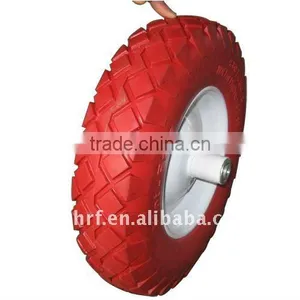 Wheelbarrow Solid Tire With Metal Rim thumbnail-2