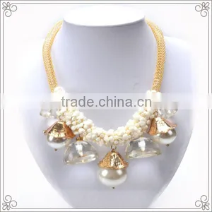 Factory Directly Sale Gold Chain Necklace With Chunky Charms thumbnail-1