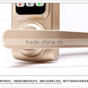 Mechanical Push Button Digital Combination Keyless Code Door Lock thumbnail-4