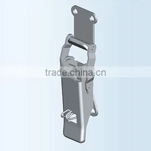 Cabinet Stainless Steel Toggle Hook and Hasp thumbnail-1