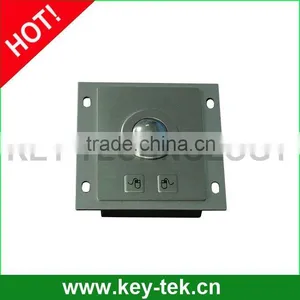 Rear Panel Mounting Vandal Proof 25mm Metal Trackball Industrial thumbnail-1