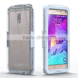 Waterproof Sealed Underwater Diving Clear Case Cover For Samsung Galaxy Note 4 thumbnail-5