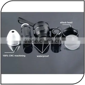 Waterproof 5 Mode C8T6 1000 Lumen Led Tactical Flashlight Quality Choice thumbnail-2