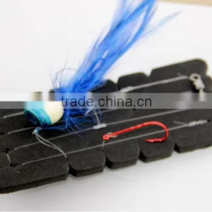 SURF POP RIG BLUE 1/0 FLOAT HOOK BAITED HOOK B/HOLDER 30LB thumbnail-5