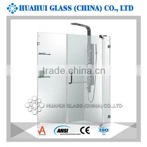 Rectangle Hinged Tempered Glass Shower Enclosure for Bathroom With CE ANSI thumbnail-1