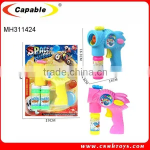 Children Happy Toy Wholesale Bubble Gun With Light thumbnail-4