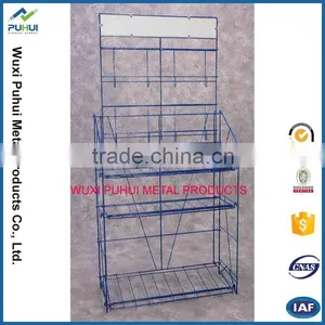Best Price Magazine Display Wire Rack Cross thumbnail-2