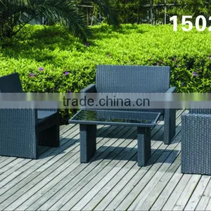 Cheap PE Rattan Outdoor Furniture Garden Leisure Sofa Set KD thumbnail-1