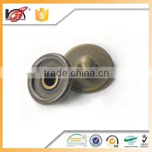 Round Shape Sewing Buttons Brass High Quality Jeans Rivet for Manufacturers thumbnail-2