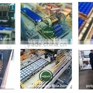 Fully Automatic Bagasse Lunch Box Tableware Machine Production Line by Manufacturer HGHY thumbnail-5