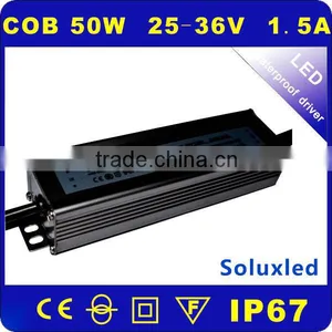 Soluxled LED Driver Power Supply For Flood Light With PFC>0.95 IP67 50W thumbnail-1