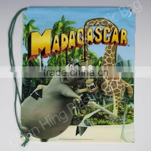 Custom Printed Cotton Draw String Bag/Plastic Gift Bag thumbnail-1