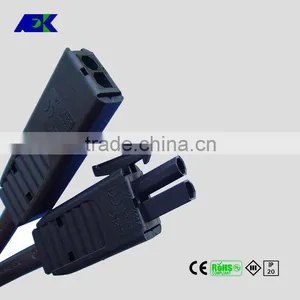 Mini AMP Extension Cable Connectors for 250V Down Lights Commercial Lighting thumbnail-1